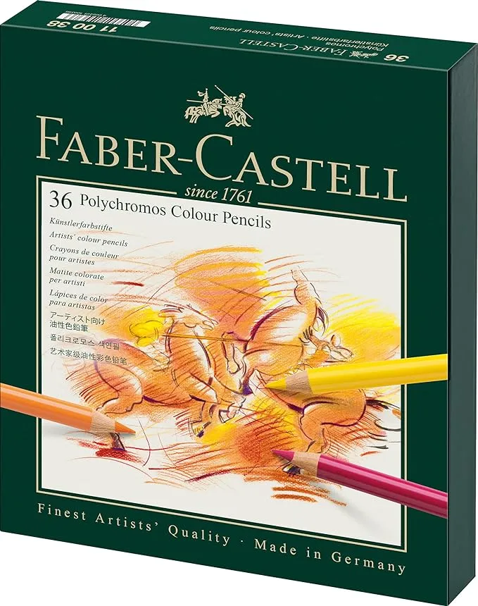 Faber-Castell Polychromos Colored Pencil Box Set of 36