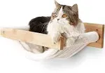 FUKUMARU Hammock Mounted Cat Beds and Perches, Wooden Wall Furniture-New in Box