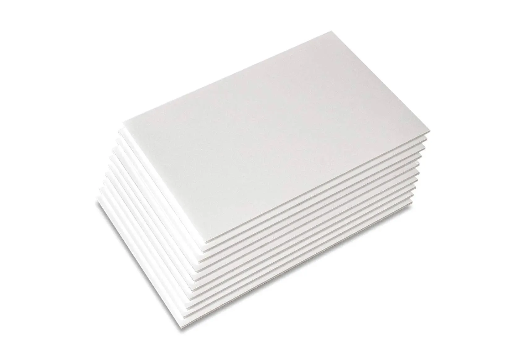 Union Premium Foam Board 22 x 28 x 3/16&#034; 10-Pack  Matte Finish High-Density P...