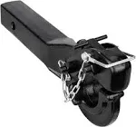 Onltco Pintle Hitch Receiver Hook 10 TON For 2 Hitches Hitch Hook Military Receiver 20000lbs