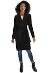 Cole Haan Women's Wool Blend Belted Wrap Coat