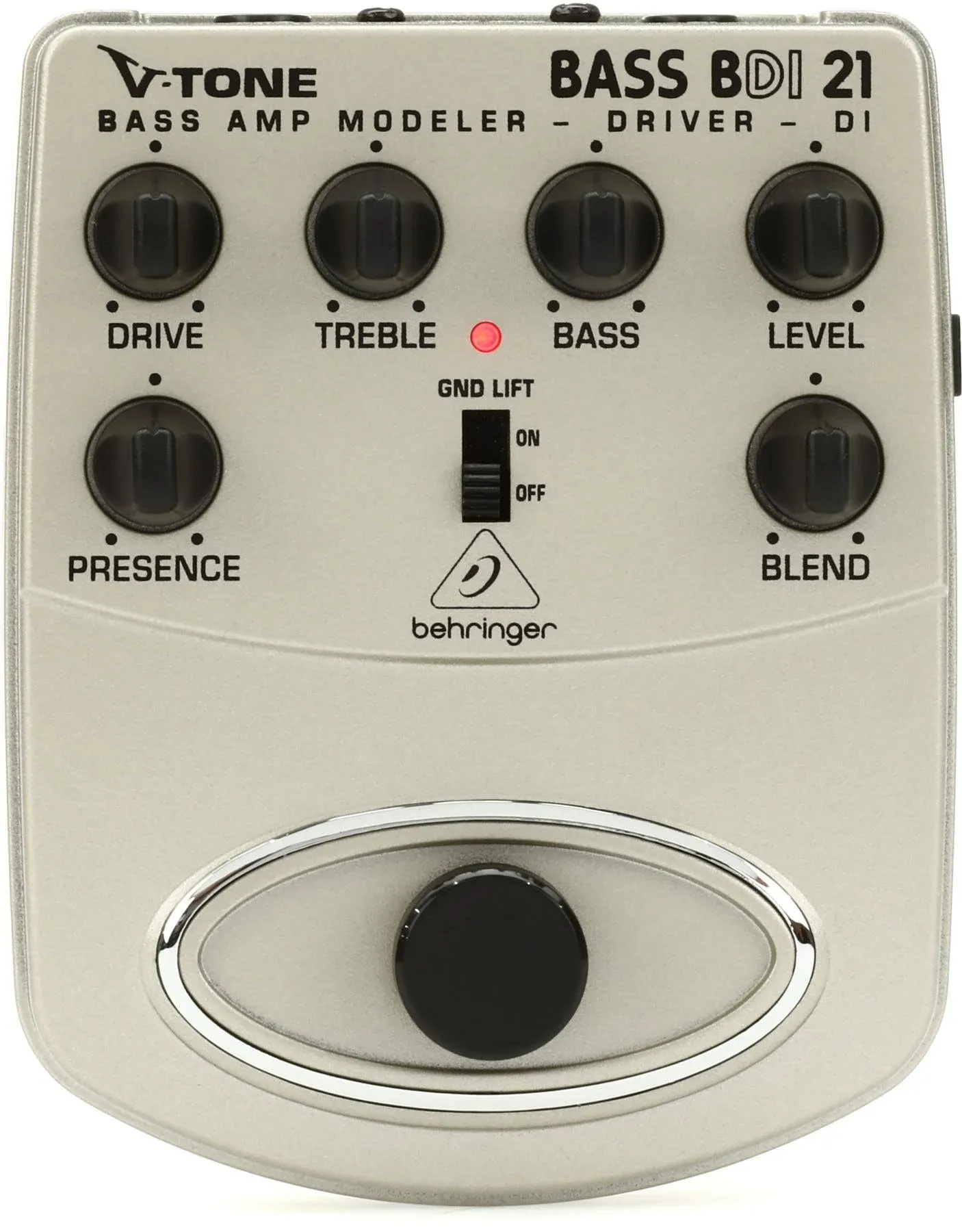 Behringer BDI21 V-Tone Bass Driver Bass Effect Pedal