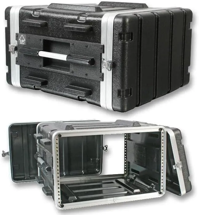 Multicomp Pro Stackable ABS 19" Rack Flight Case - 8RU