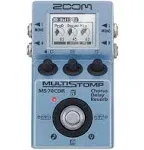 Zoom MS-70CDR MultiStomp Guitar Effects Pedal, Chorus, Delay, and Reverb Effects, Single Stompbox size, 86 Built-in Effects, Tuner