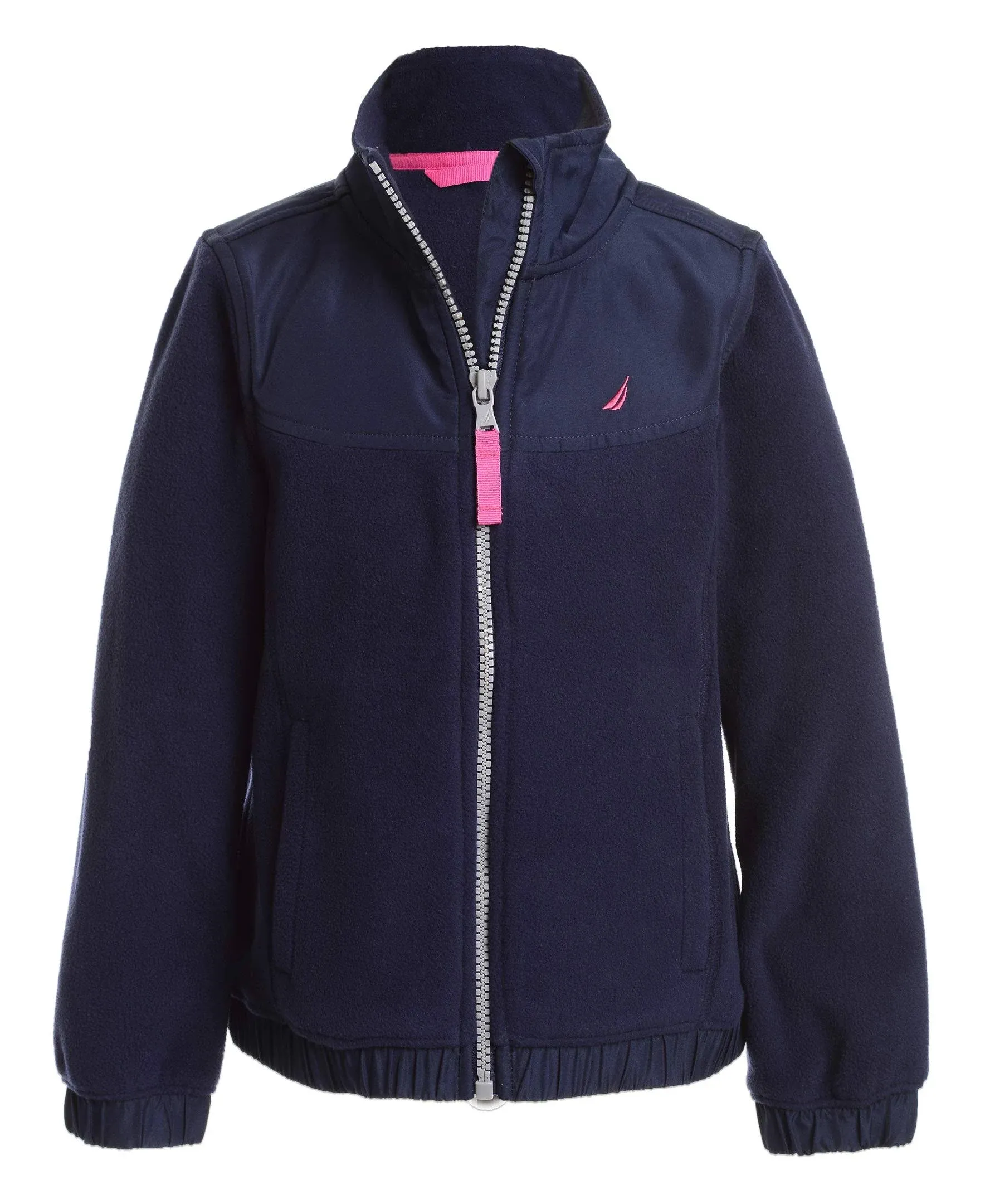 Nautica Girls' Fleece Full-Zip Jacket