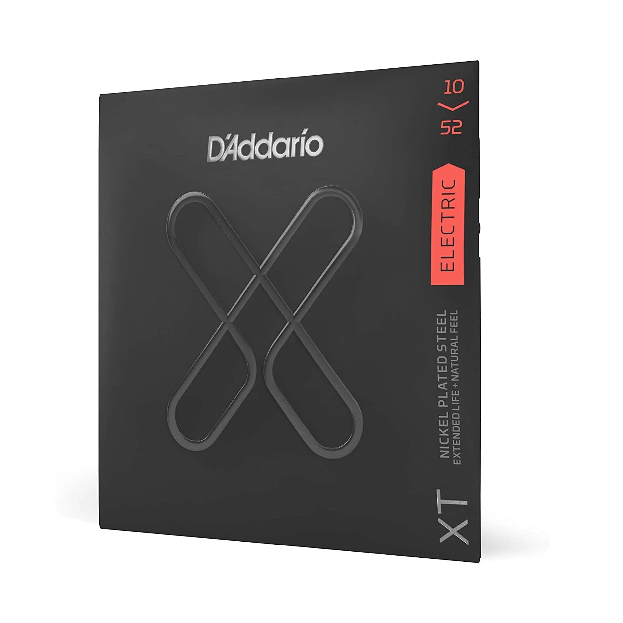 D'Addario XTE1052, XT 10-52 Light Top/Heavy Bottom, Coated Nickel, Electric Guitar Strings, ( 1 Set )a — ArchtopShop.com  