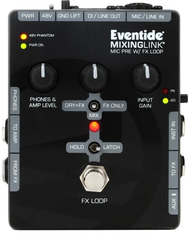 Eventide MixingLink Microphone Preamp with Effects Loop