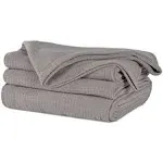 Berkshire Polartec Softec Blanket (Full/Queen, Grey)