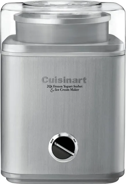 Cuisinart ICE30BCP1 Máquina para hacer helado sorbete y yogur congelado de Cuisinart