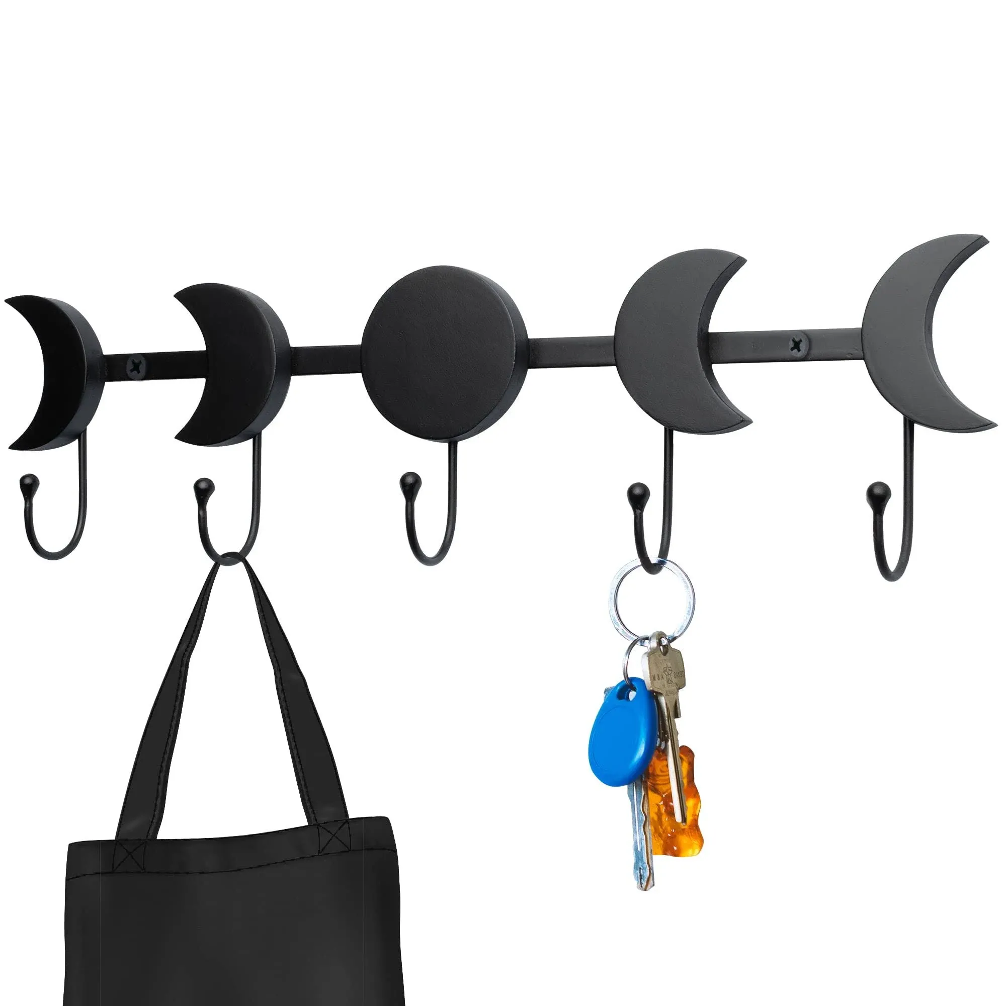 IRISVITA Moon Phase Wall Hanging Hooks