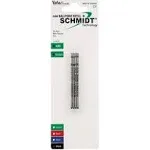 Schmidt 635 Mini D1 Ballpoint Refill Medium, 4 Pack, Black (SC58149)