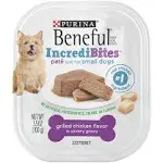 Beneful Incredibites Small Dog Porterhouse Steak in Gravy Pate Wet Dog Food