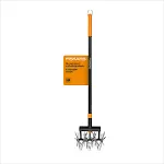 Fiskars 6-Tine 60 In. Steel Handle Extendable Garden Cultivator