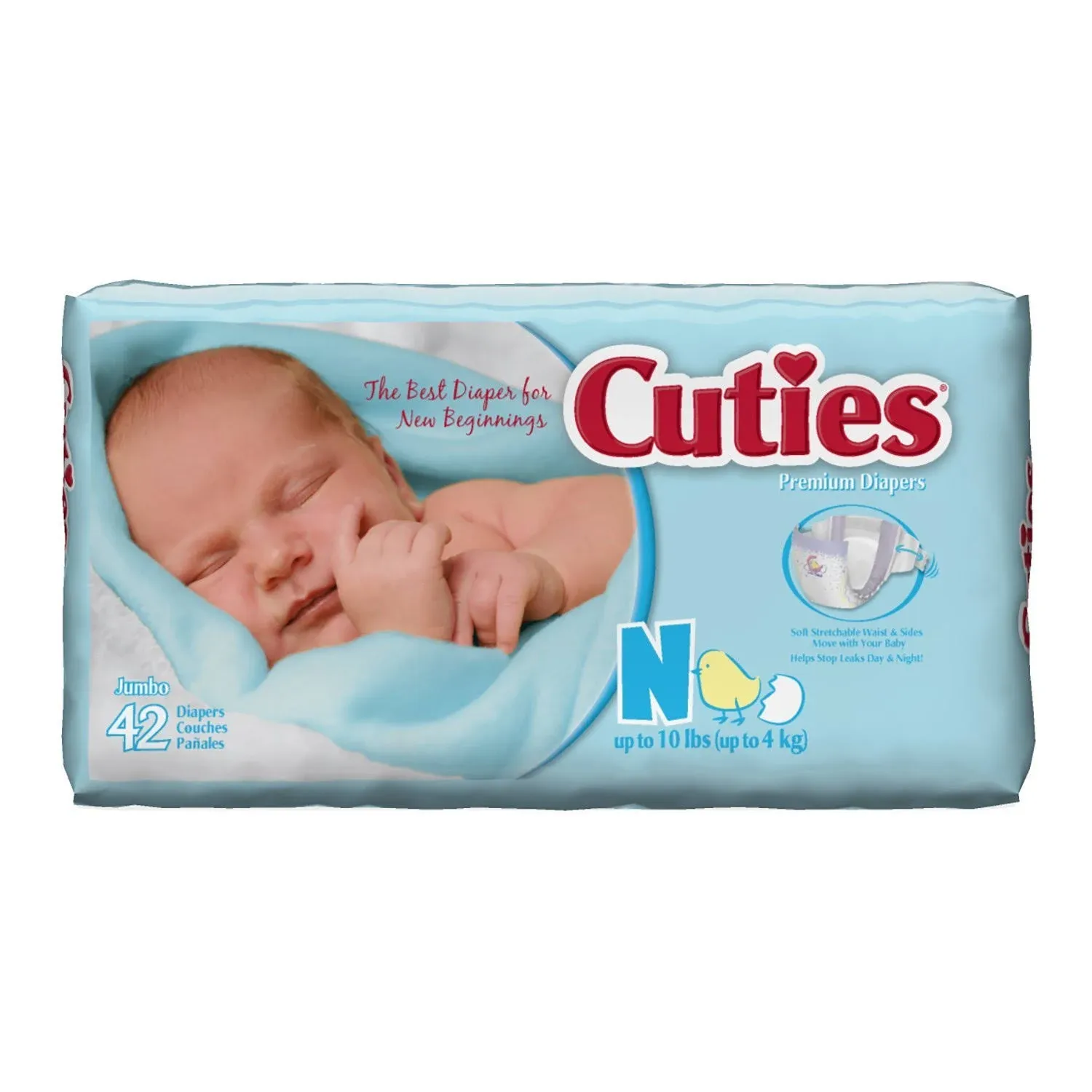 Cuties Baby Diaper Size