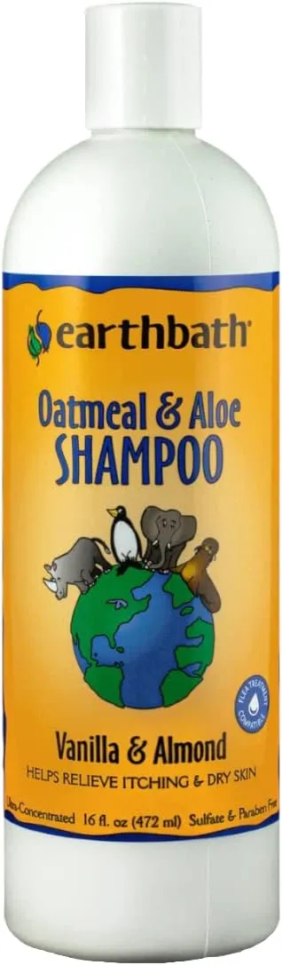 Earthbath Oatmeal & Aloe Dog & Cat Shampoo