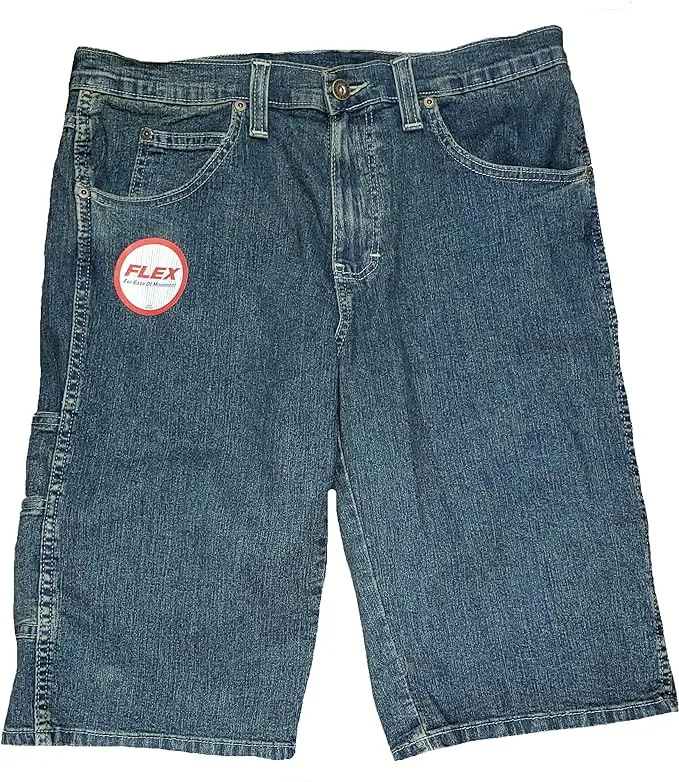 Dickies Blue Denim Regular Fit Flex Denim Shorts