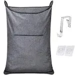 Hanging Laundry Hamper - Extra Large Hanging Hamper with Large Opening- Space...