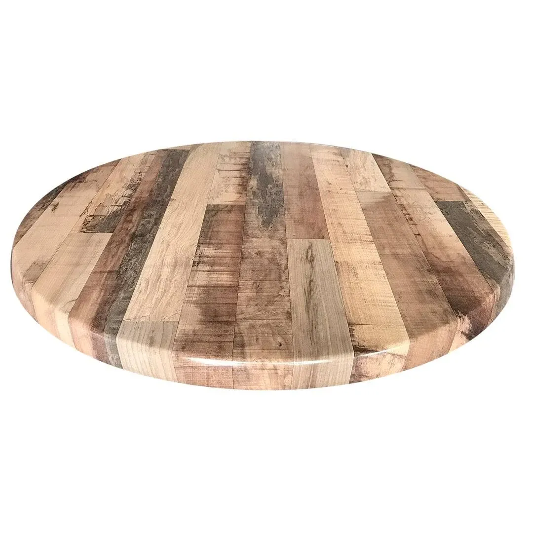 30&#034; Diameter Rustic, Indoor/Outdoor All-Season EnduroTop Table Top