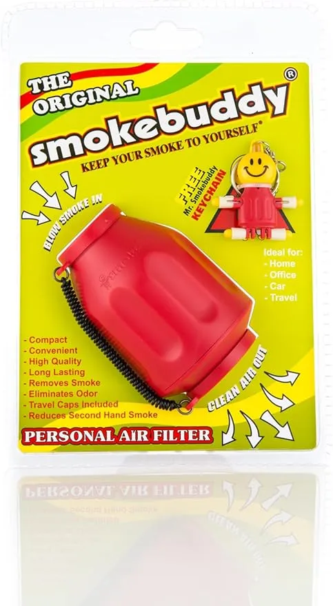 Smoke Buddy Personal Air Filter 0159-RD