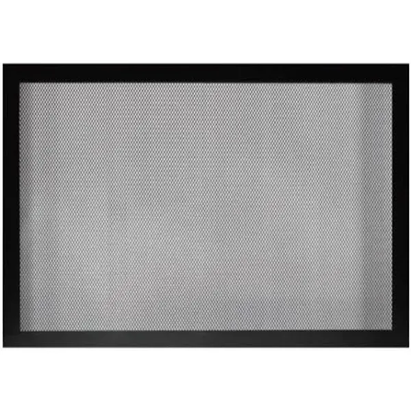 Empire DVFB36TBL Vented Gas Fireplace Barrier Screen Black