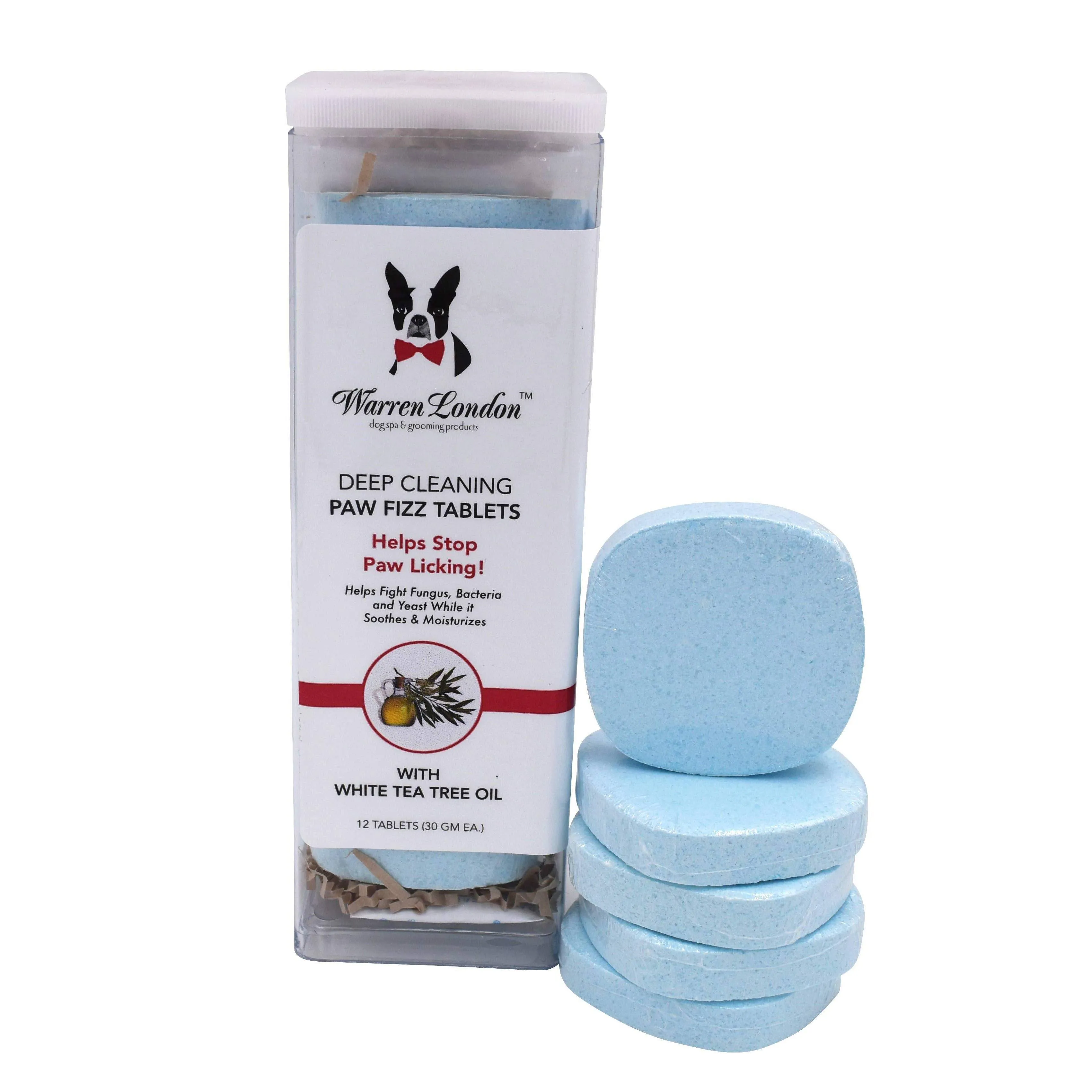 Warren London Deep Cleaning Paw Fizz - 12 Tablets