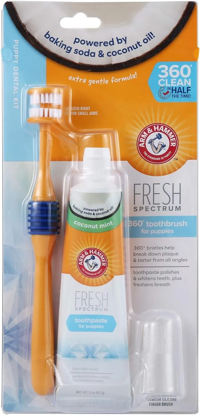 Arm & Hammer Fresh Spectrum 360 Puppy Dental Kit