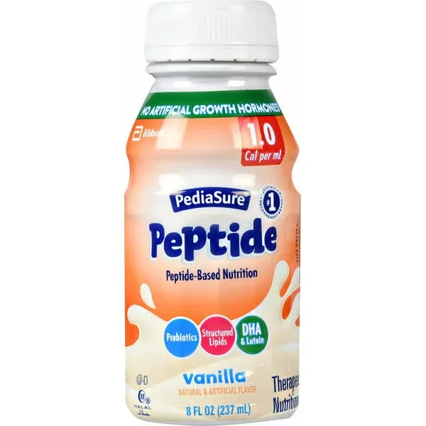 24 Bottles Case Pediasure Peptide Chocolate 1.0 Cal Shake Drinks