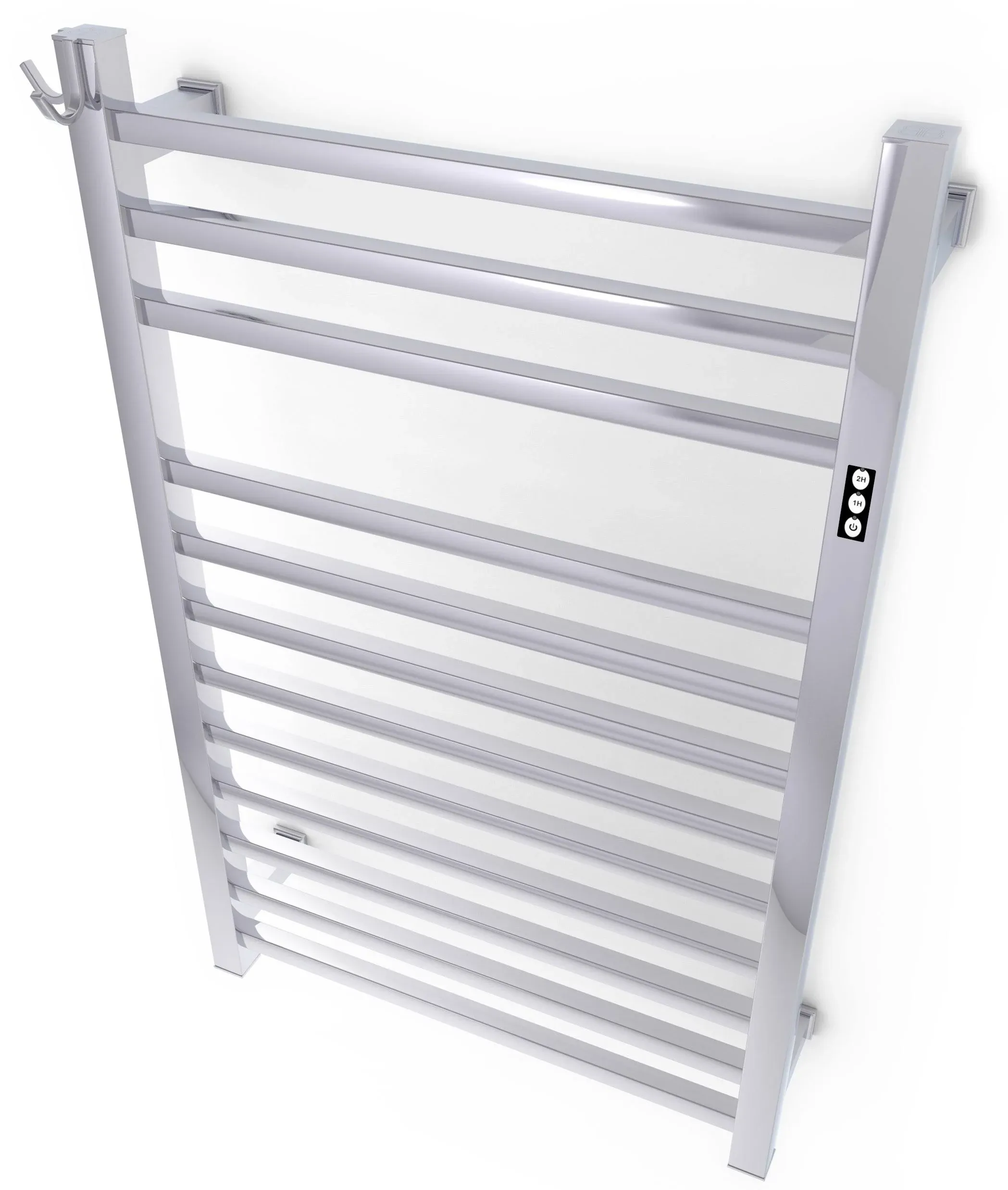 Brandon Basics Wall Mounted Electric Towel Warmer with Built-In Timer and ...