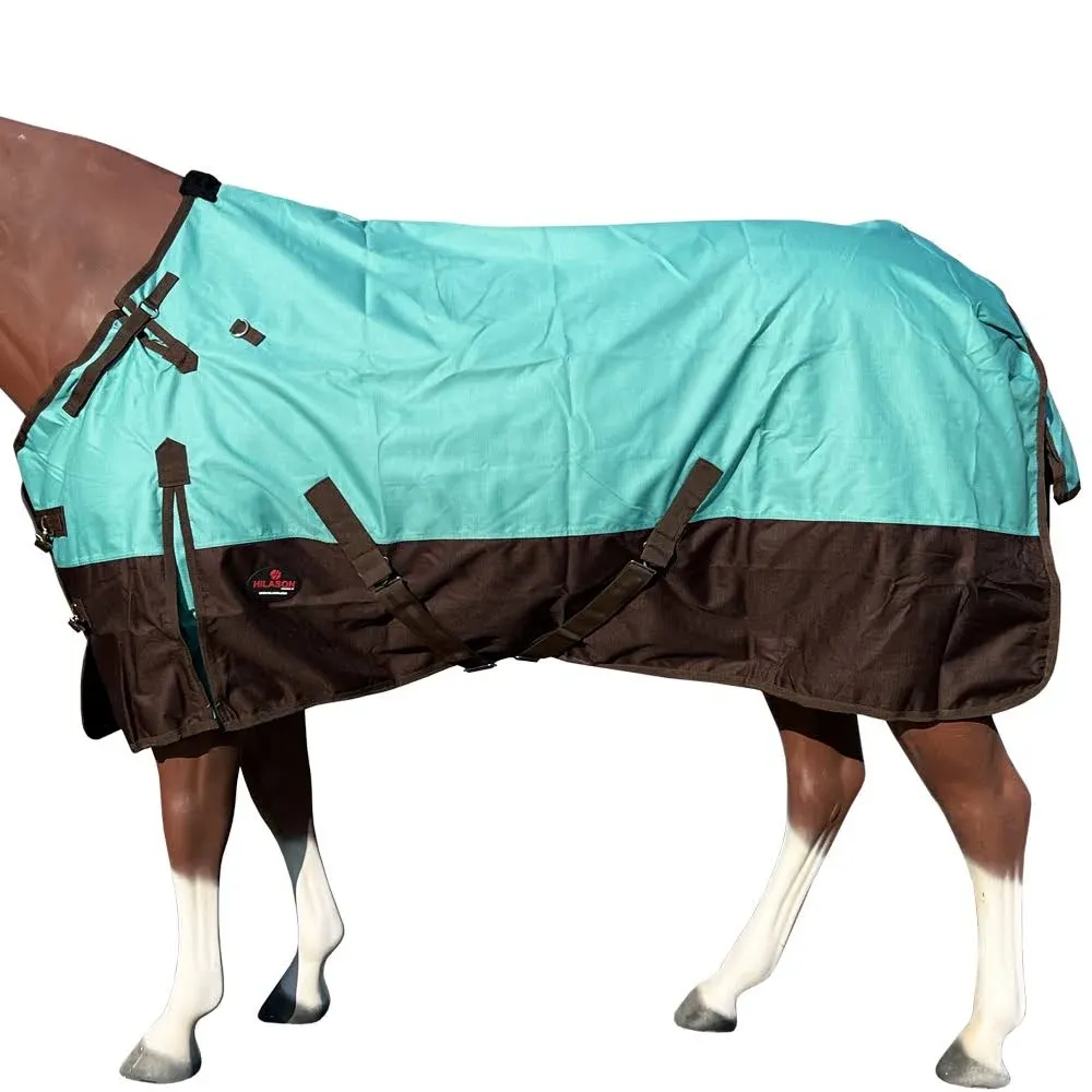 84 in Hilason 1200D Turnout Light Winter Waterproof Rain Sheet Horse Sheet ...