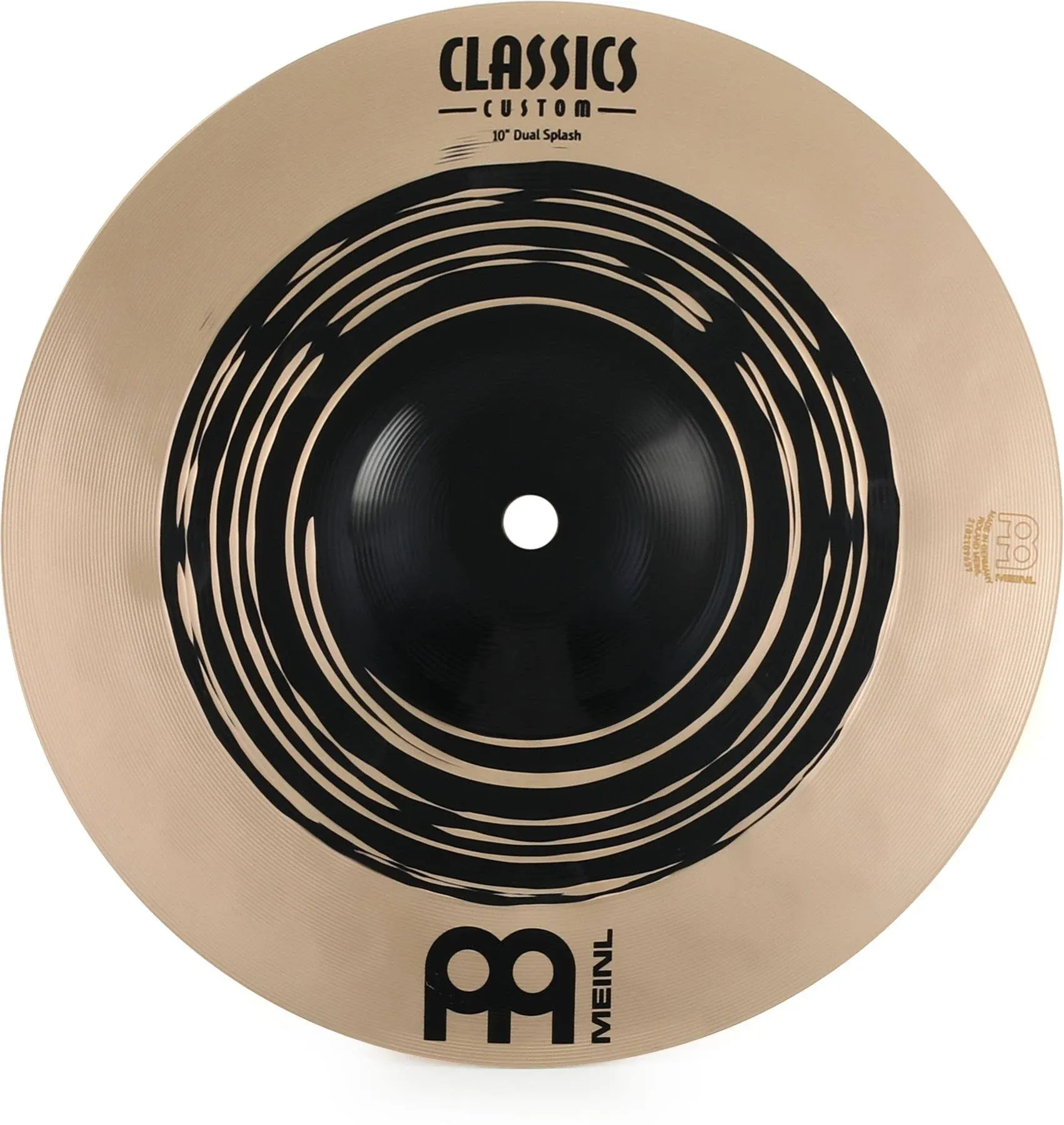 MEINL Classics Custom Dual Splash Cymbal 10 in.