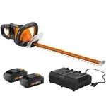 Worx WG284 24" 40V Power Share Cordless Hedge Trimmer