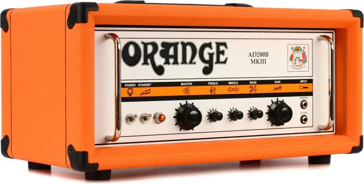 Orange AD200 200w Bass Valve Amp Head V3