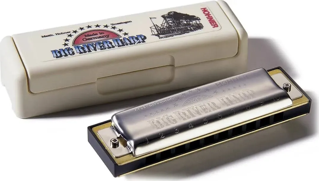 Hohner Harmonica - Big River - Key of Bb