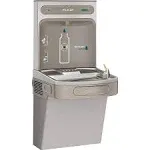 Elkay LZS8WSLK EZH2O Bottle Filling Station with Single ADA Cooler, Filtered, 8 GPH, Light Gray, Commercial 