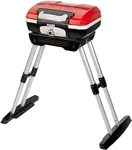 Cuisinart CGG-180 Petit Gourmet - Barbeque grill - gas - 145 sq.in - red