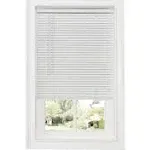 Achim Cordless GII Deluxe Sundown 1" Room Darkening Mini Blind, White