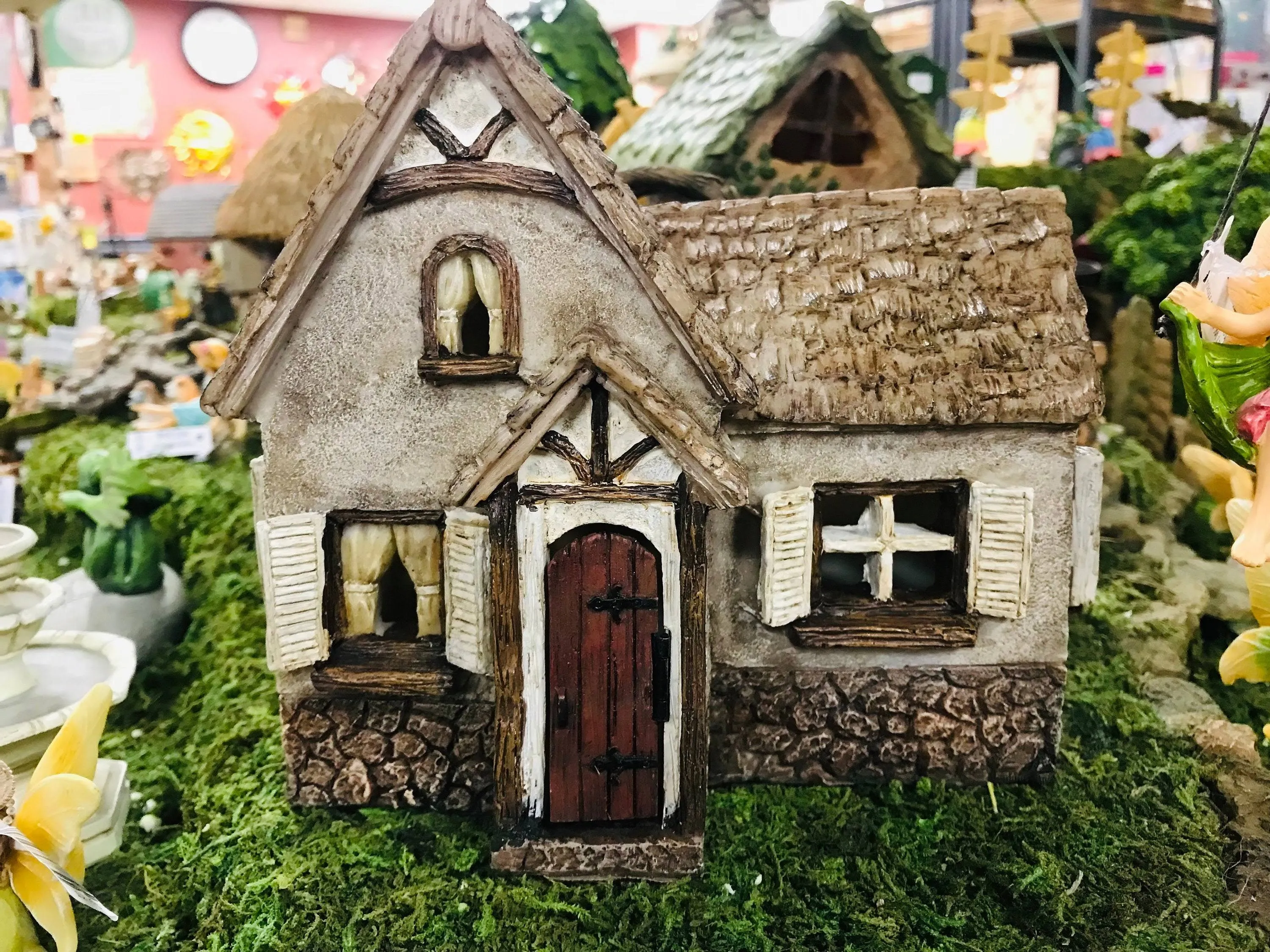 Fairy Tudor House, Fairy Garden Home, Mini Cottage