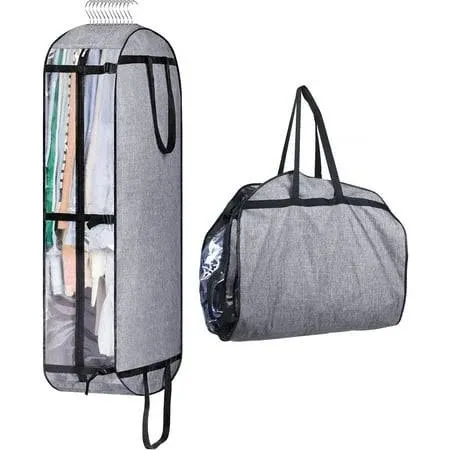 Hanging Garment Bags for Travel Suit Bags for Closet Storage 50&#034; Moving Bags for