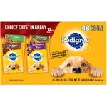 Pedigree Pouch Choice Cuts In Gravy Wet Dog Food - 3.5oz/18ct