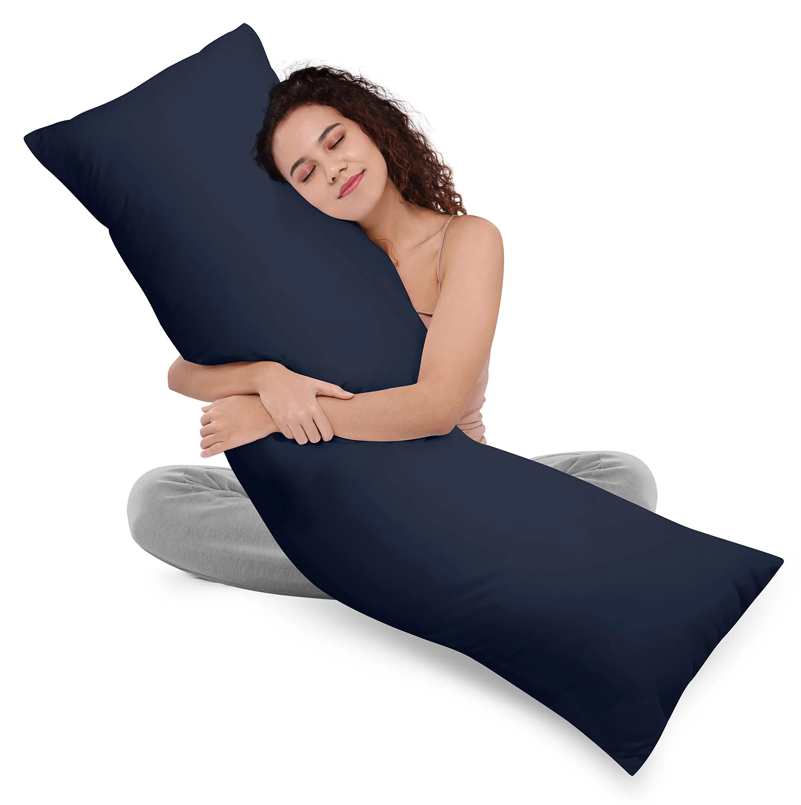 BedTreat Large Body Pillow Insert, Full Body Pillow for Adults,20X54 Long Pillow for Side Sleeper.Soft&Fluffy Breathable Body Pillow