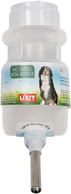 Lixit Flip Top No Drip Dog Water Bottle