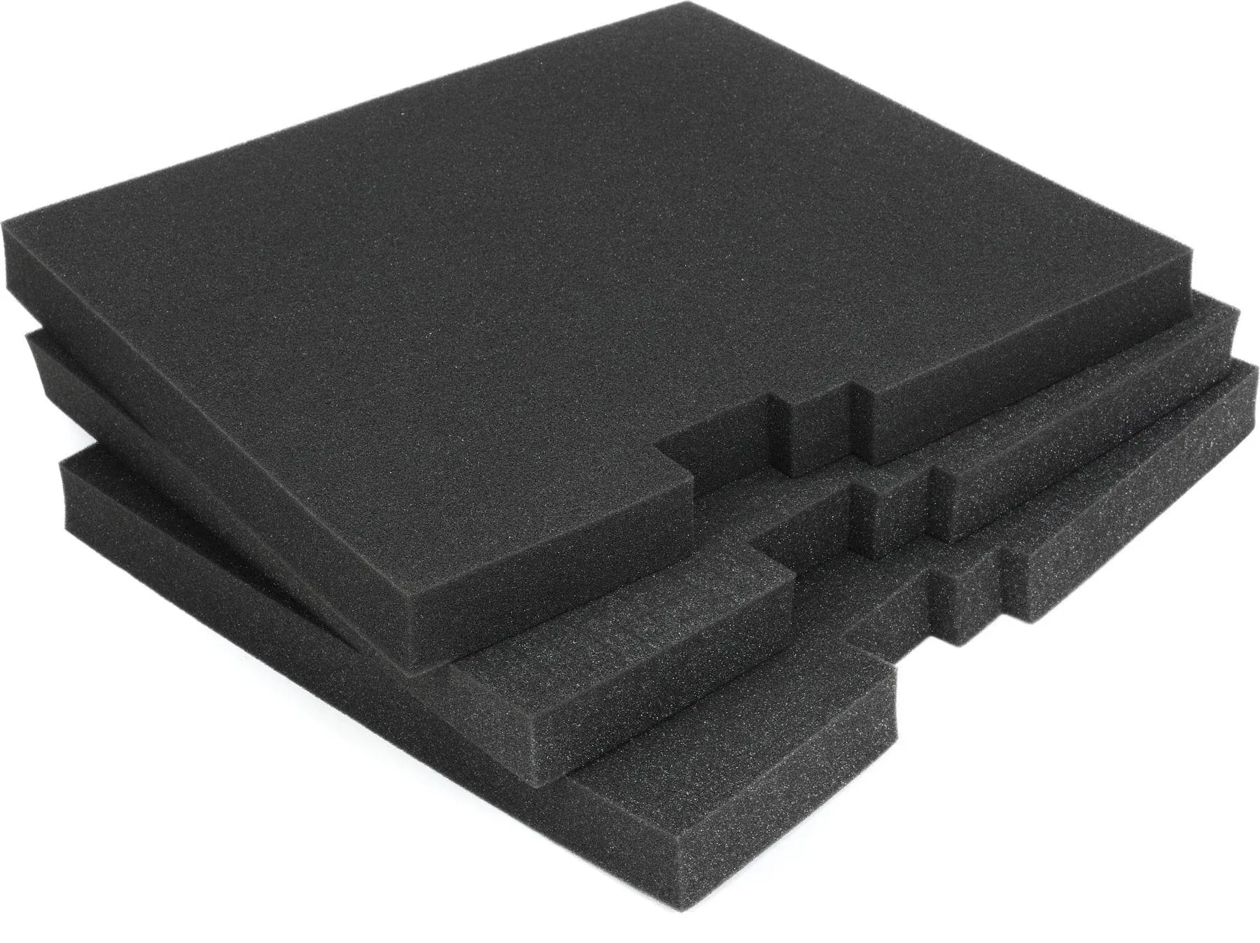 Gator Rackworks Replacement Layered Diced Foam for Rack Mount Drawer; 3U Insert (GRW-DRWFOAM-3)