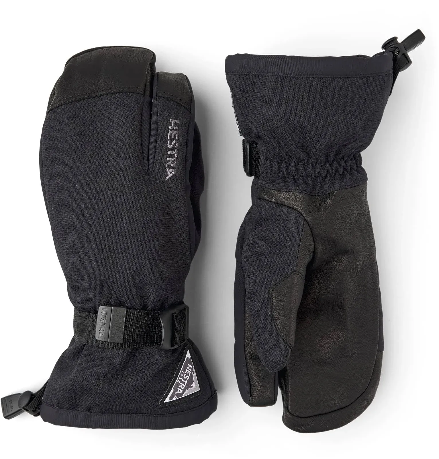 Hestra Powder Gauntlet 3-Finger Glove Black / 6