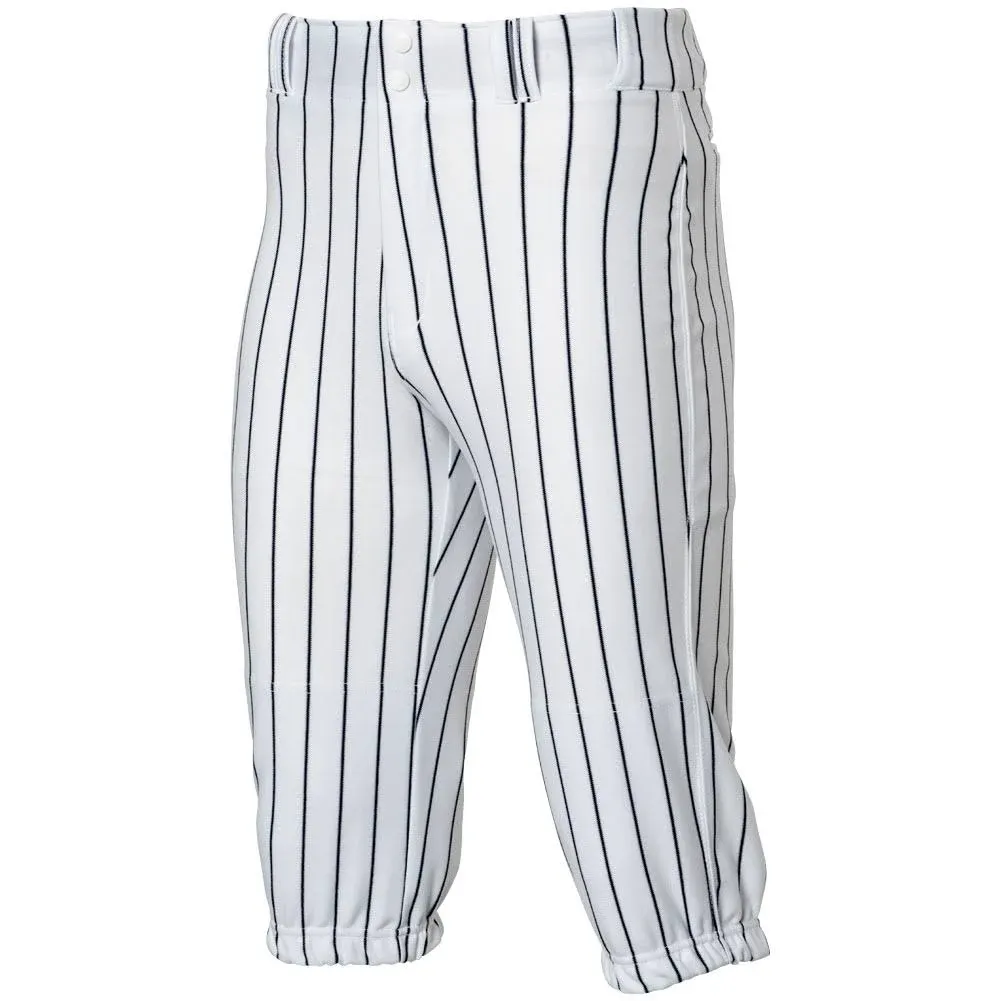 Champro Triple Crown Knicker Pinstripe Youth Baseball Pants - M / White/Navy