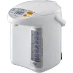 Zojirushi CD-LFC40 Panorama Window Micom Water Boiler and Warmer, 135 oz/4.0 L, White