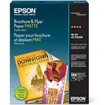 Epson Brochure & Flyer Matte Double-sided Paper 150-Sheets