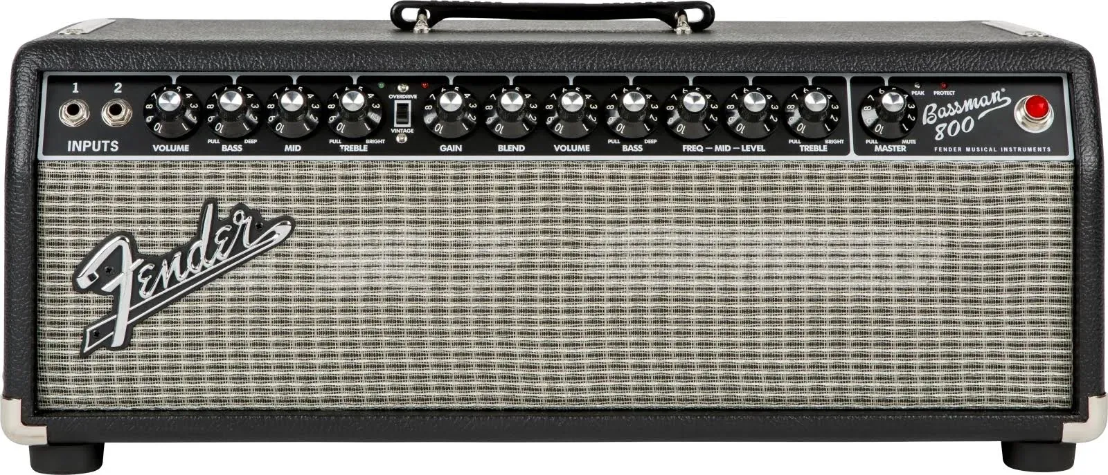 Fender Bassman 800 Head | Black/Silver