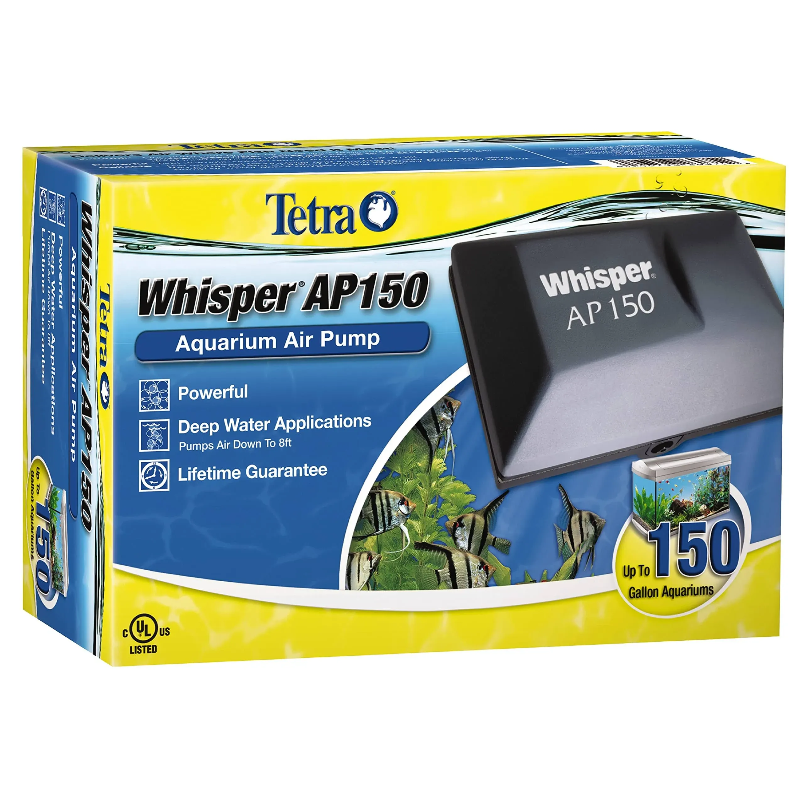 Tetra Whisper Air Pump - Deep Water