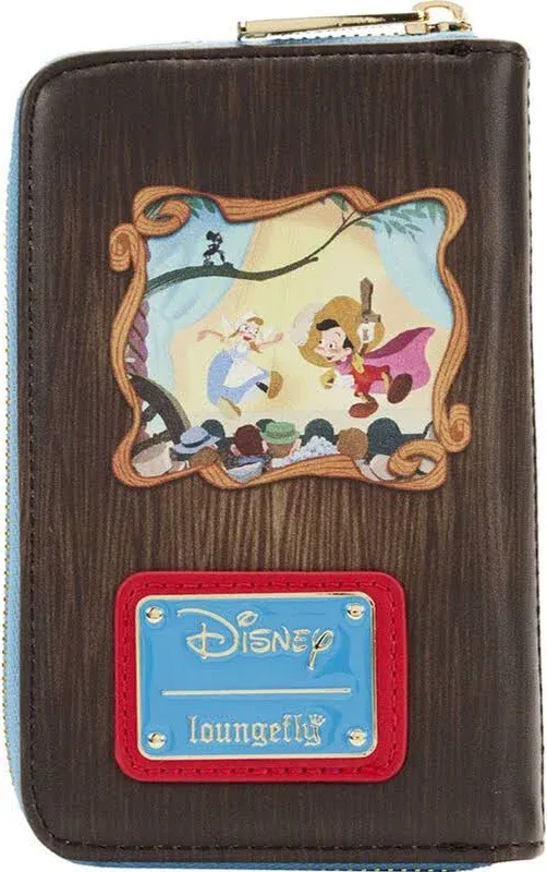 Loungefly Disney Pinocchio Book Zip Around Wallet