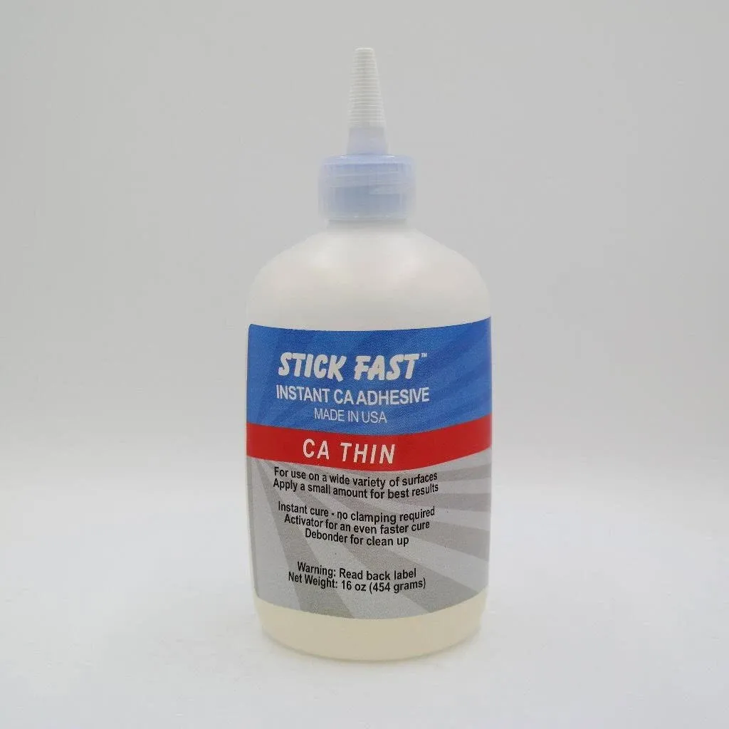 Stick Fast Thin CA Glue, 16 ounce